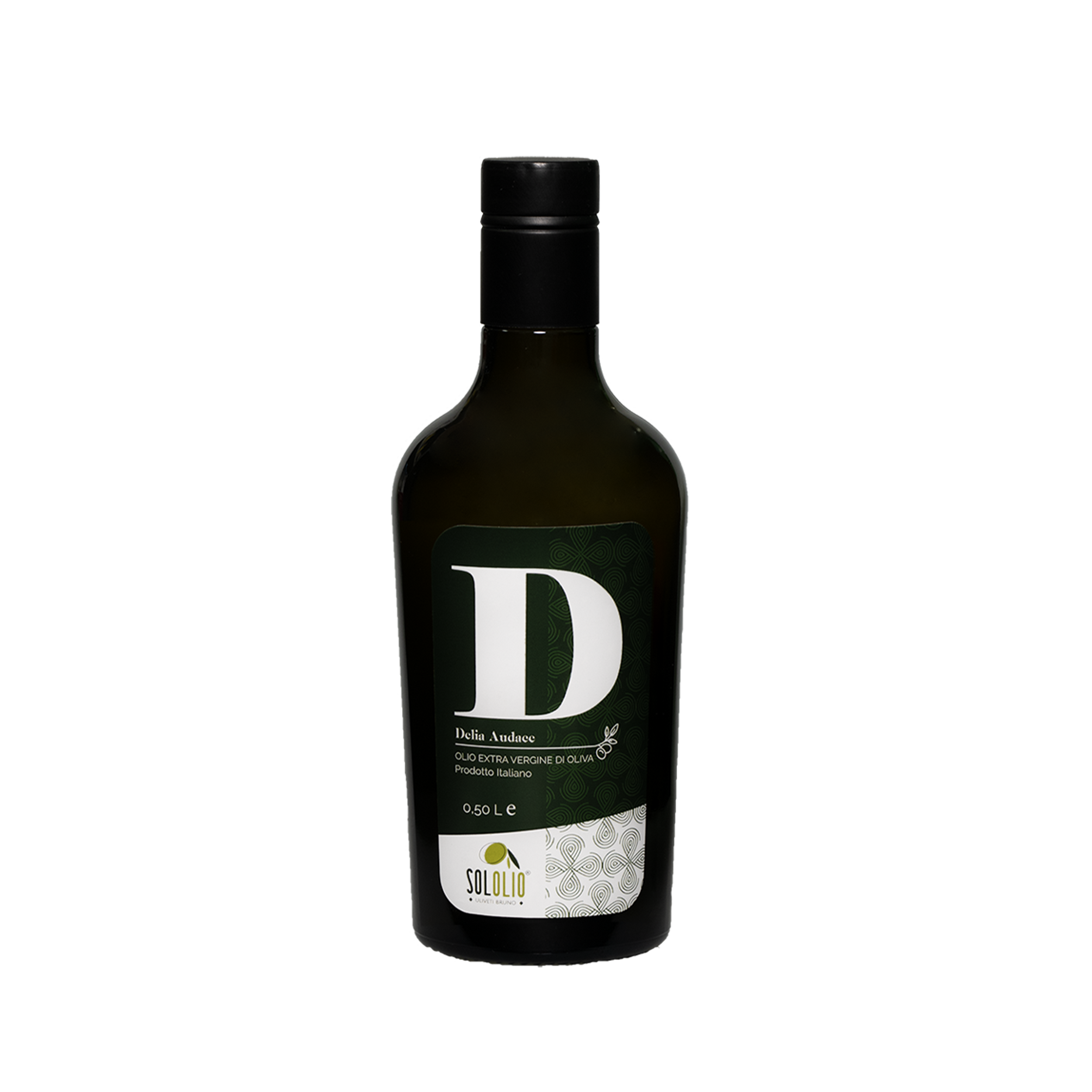 Bottiglia di olio extravergine Delia Audace