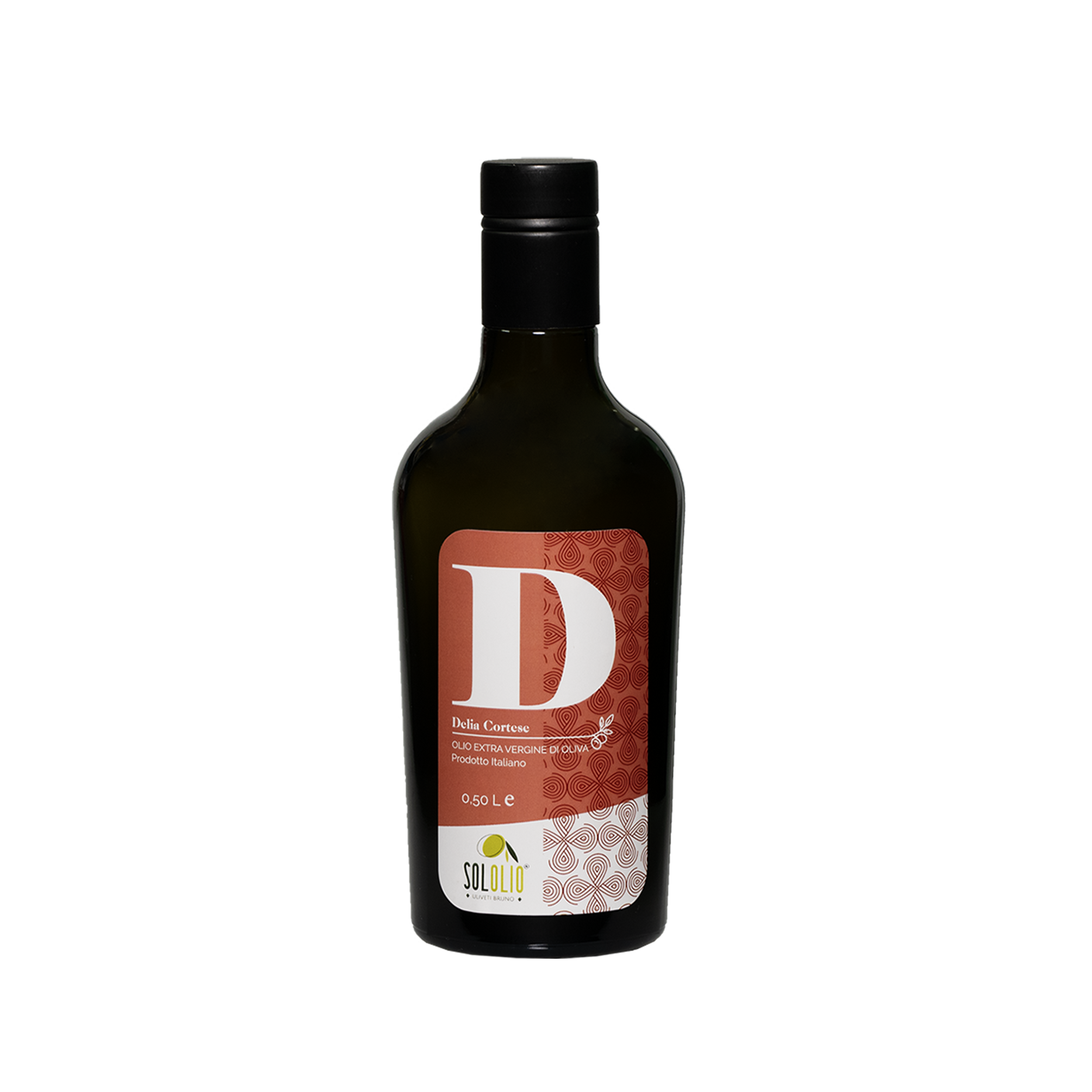 Bottiglia di olio extravergine Delia Cortese